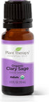 Plant Therapy Organic Clary Sage Essential Oil, 10 mL (1/3 oz), 100% Pure, Natural Aromatherapy