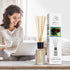 Aromatika Cedarwood Reed Diffuser 3.4 Fl Oz - Scented Essential Oil Diffuser Gift Set for Home Aromatherapy