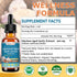 JUIWEFKK 500mg, 15:1 Immune Aged Garlic Extract Liquid Drop Extract Odorless Organic Garlic Supplement for Heart