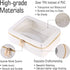 Travel Makeup Bag with Zipper, Small Clear Cosmetic Bags, Waterproof Makeup Pouch, Makeup Brush Holder for Women, TSA