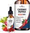 Cayenne Pepper Drops, Organic Cayenne Pepper with Hawthorn, Beet Root, Vitamin k2