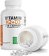 Bronson Vitamin K2 (MK7) with D3 Supplement - 5000 IU Vitamin D3 & 90 mcg Vitamin K2 MK-7, 250 Capsules