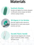 Pack 6, LiveOrals V-Cut Orthodontic Toothbrush (White) of Medium Bristles, Ergonomic Manual Toothbrush for Adults