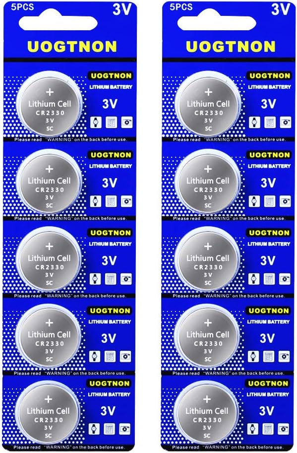 CR2330 3V Lithium Battery (10 Pack)