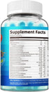 Gummies w/Omega-3, Migcopat Multivitamin for Men, Mens Multivitamins Probiotics, Inositol, Folate, Biotin, Zinc