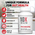 10X Health Probiotics - Immune Support Supplement & Probiotics for Digestive Health with Lactobacillus Acidophilus (60