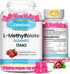 2 Pack L-Methylfolate 15mg Gummies - Folate & Vitamin B12 Supplement for Adult Brain & Mood Support, Non-GMO, Vegan,