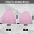 Pack Packs Castor Oil Wrap for Head,Elastic and Reusable Hat Organic Cotton for Women Sleeping,Double Waterproof Layers