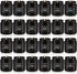 Scented Candle Set 24 Pack,Black, Candle for Home Scented, Odor Eliminating, Stress