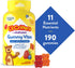 Gummy 2+ Gummy 95-190 190 Gummies L'il Critters Vites Daily Kids Multivitamins Assorted Fruit Flavors for Ages Toddlers