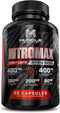 Nitric Oxide Booster with L-Arginine, L-Citrulline, Beta Alanine - 60 Capsules Non-GMO, Gluten-Free, Vegan