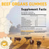 Gummies Non-GMO(60 Gummies) Beef Organ Supplement for WomenGrass Fed Beef Organ Supplement, Wellness with Liver Heart