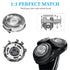 SH50 Replacement Heads for Norelco Series 5000 Replacement Heads Compatible with Philips Norelco Series 5000 Shavers,SH50 for Philips Norelco Replacement Heads,3pcs.