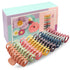 Large Hair Claw Clips for Women, Big Matte Colorful Banana Hair Clips, Aesthetic Preppy Stuff for Thick Curly Hair (8