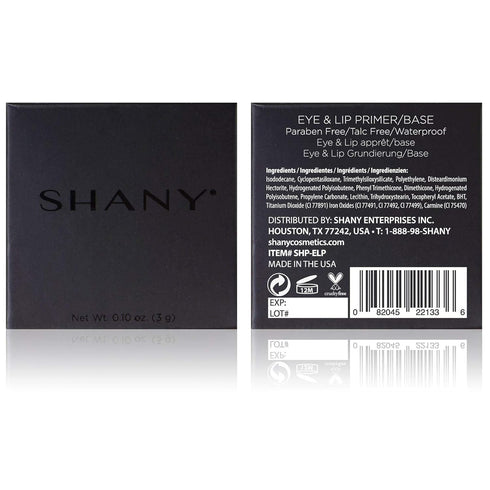 SHANY EYE & LIP Makeup Primer Base, Waterproof, Long-Lasting, Paraben Free, Hypoallergenic
