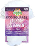 Eco-Squares Laundry Detergent Sheets, Lavender, Zero Waste Dry Soap Technology for Regular and HE Washers