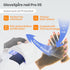 Thickened UV Gloves for Nails,UPF50+ UV Protection Gloves,Fingerless Gloves for Women Gel Manicures Anti UV Light(One Size Fits Most/Pink)