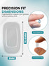 Sports Vision World Premium Optische Silikon Nasenpads - Rechteck 11 mm (Rechteck Weiss 10.4 mm x 6 mm)