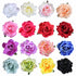 inSowni 16 Pack Big Rose Flower Hair Clips, Brooch Pins Accessories for Women and Girls, 16PCS S1