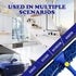 Rofhom 2.38M (94inch) 3 1 Window Cleaner Squeegee Kit - Cleaning Equipment with Long Handle in Extendable Window