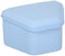 Pureline Oralcare Denture Container, Light Blue, Soaking Capable for Complete Upper and Lower Denture