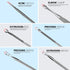Teenitor 7 in 1 Pimple Popper Tool Kit, Blackhead Remover, Pimple Extractor, Comedone Extractor for Face