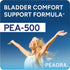 PEAORA PEA-500 - Bladder & Pelvic Discomfort Support for Women & Men - High-Absorption Palmitoylethanolamide, USA Made