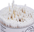 tifanso 500 Count Cotton Swabs, Natural Double Round Strong Wooden Cotton Tip Sticks Buds for Ears, Cruelty-Free with