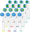 Schallcare Replacement Toothbrush Heads Compatible with Braun Oral b 7000/Pro 1000/9600/ 5000/3000/8000/ and