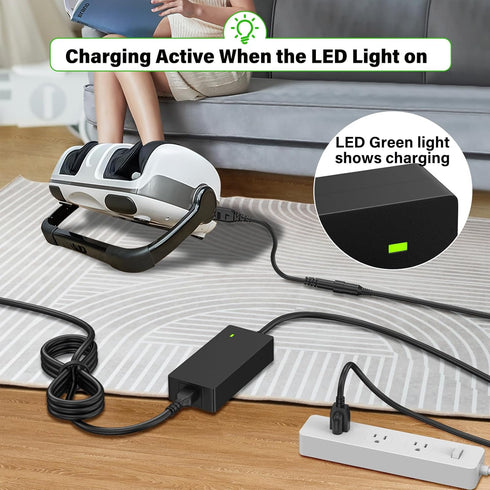 HIENADTOR 24V 9486098094, XH2400-2500 XH24002500 Foot Massager Charger Fit for Cloud Massage Shiatsu Foot Massage