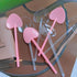 100pcs Heavy Duty Disposable Plastic Spoons - Small Teaspoons for Catering, Parties, Dinners, Weddings