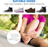 JKcare Pinky Toe Separators & Protectors, Silicone Little Toe Spacer for Overlapping, Curled, Hammer Toe, Tailor’s