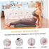 Set GLEAVI Acupoint Shiatsu Massage Mat and Pillow with Non-Slip Yoga Mat, Washable Full Body Massage Cushion for Back