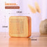 Weljoy Wood Grain Portable Diffuser for Essential Oils – Mini Size, Quiet, Waterless, Rechargeable Battery