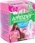 WHISPER 50 Ultra Soft Sanitary Pads - Pieces (XL)