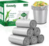 Hommaly 2.6 Gallon 240 pcs Small Silver Gray Trash Bags, Strong Garbage