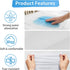RAQEHO 50 10.6"X11.8" Nail Care Towels for Manicure and Pedicure, Toallas Para Pedicura Spa, Nail and Foot Mat