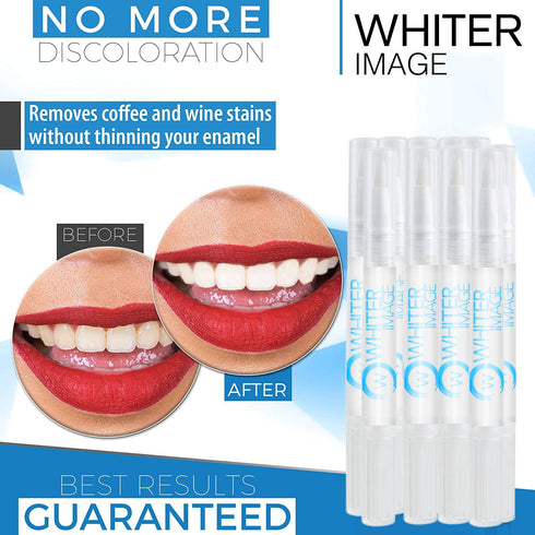 Mini Togo Teeth Whitening Pen 10 Pack, Erases Stains and Strengthens Enamel for Up to 150 Applications