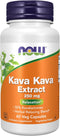 NOW Foods Supplements, Kava Kava Extract 250 mg, 30% Kavalactones, Herbal Relaxation Blend