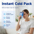 Packs, 25 Pack 4.4" 6"Disposable Packs Instant Ice Cold x Ice for Injuries, Pain Relief, No Freeze Needed Cold Compress