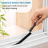 Deck Brush with Long Handle, Scrub Brush for Shower, 50'' Outdoor Floor Scrubber Broom for Cleaning