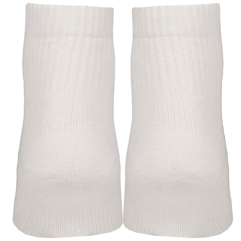 NuVein Padded Low Cut Socks, X-Small, 8-15 mmHg Light Compression, Cushioned Ankle Length for Sensitive Feet