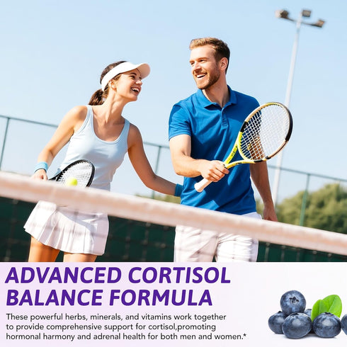 NIFEISHI 9-in-1 Flavor-2.02 floz Cortisol Reducer & Manager Liquid Drops for Women & Men | Cortisol Supplements