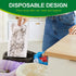 YHOVID (100) Heavy Duty Dry Sweeping Cloths Compatible with Sweeper Mop, Microfiber Duster Mop Pads Refills