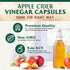 Apple Cider Vinegar Capsules 1877mg - Extra Strength Detox & Cleanse with Vitamin D & Zinc - Premium Vegetarian
