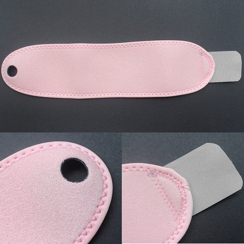 2 Pack Adjustable Wrist Support Brace for Carpal Tunnel, Arthritis, Tendinitis, Joint Pain Relief (Pink)