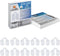 Nose Vent Sinus Relief Dilator (Pack of 12 XL Size) - Soft Vents for Nasal Snorers, Reusable Device for Peaceful Sleep
