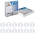 Nose Vent Sinus Relief Dilator (Pack of 12 XL Size) - Soft Vents for Nasal Snorers, Reusable Device for Peaceful Sleep