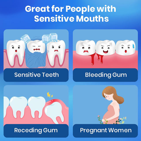 8812 Extra Soft Toothbrushes for Adults, 10000+ Bristles for Sensitive Teeth and Gum Recession (Full Head, 6 Count)