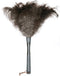 Ostrich Feather Duster, Big Soft Fluffy Duster, 22 Inch, Gray Color